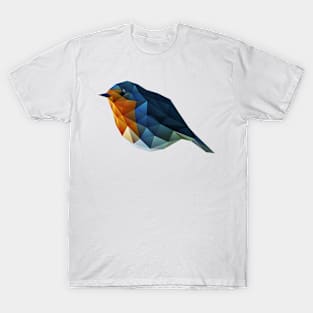 Low Poly Robin T-Shirt